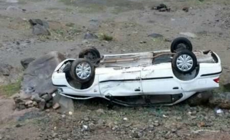 مجروح شدن 7 نفر دراثر واژگونی خودرو پژو پارس در مسیر سراوان_گشت