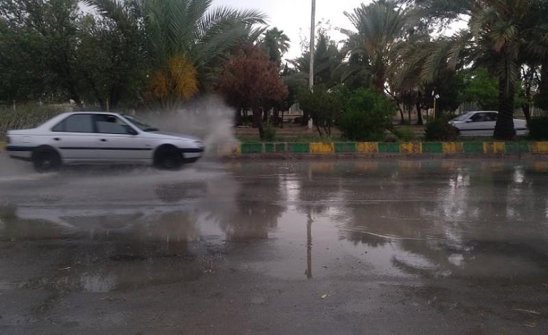 گزارش تصویری/ آبگرفتگی معابر سراوان پس از بارش باران