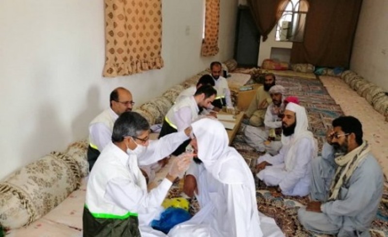 ویزیت رایگان 113 بیمار در شهرستان سراوان