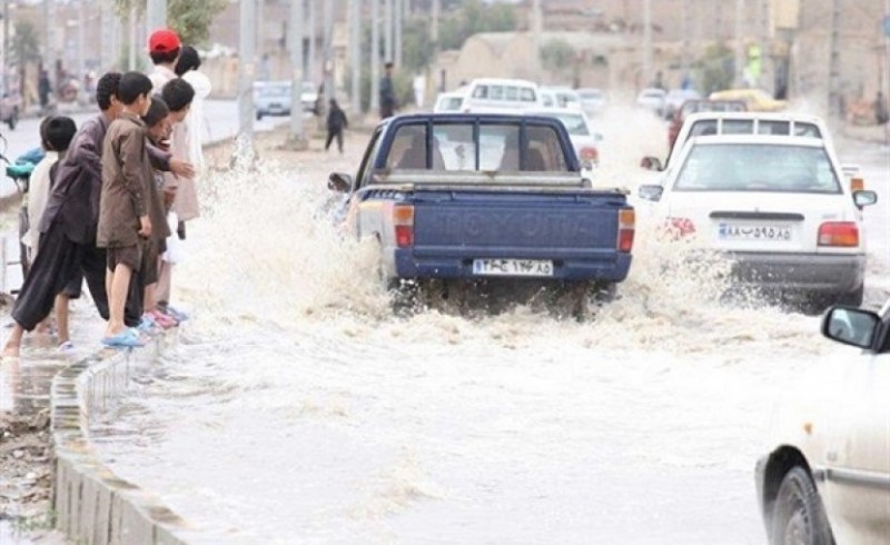 بارش 77 میلیمتری باران در مهرستان/ سیل فیبرنوری آشار_ایرفشان را قطع کرد