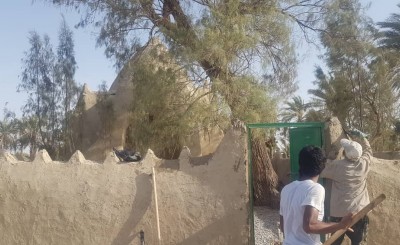 مرمت یک اثر ملی ۵۰۰ ساله در دیار نخل و آفتاب/ آرامگاه "سلطان باباحاجی دزکی" در آستانه احیاء