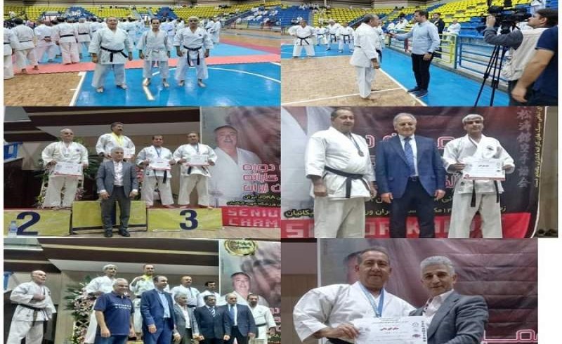 درخشش پیشکسوتان کاراته سیستان و بلوچستان در مسابقات قهرمانی کشور
